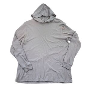 SOFT SERVE Hoodie Women M Gray Pullover Softest Clothing Ever Pockets FLAW